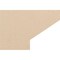 Ekena Millwork 2in. W x 8in. H x 12in. L Clemmons Woodgrain TimberThane Rafter Tail, Primed Tan RFTUR02X08X12CLERCPR - alternate 2